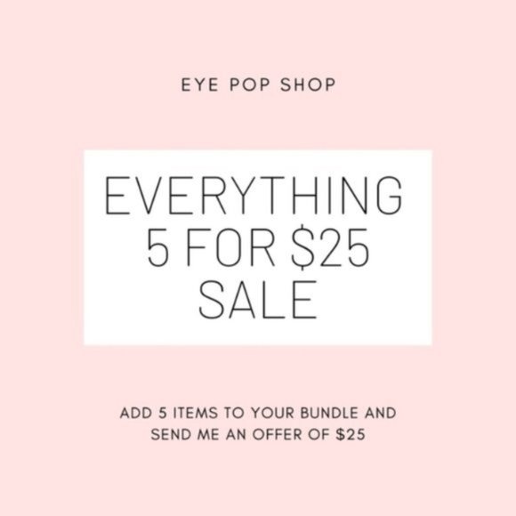 5 for $25 White Flower Statement Earrings - Picture 6 of 6